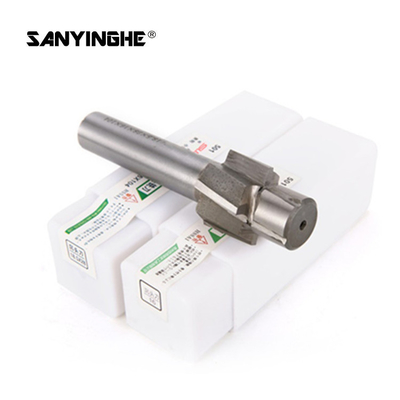 Helical Carbide Milling Cutter Steel Countersunk Head Guide Column Drill Silver